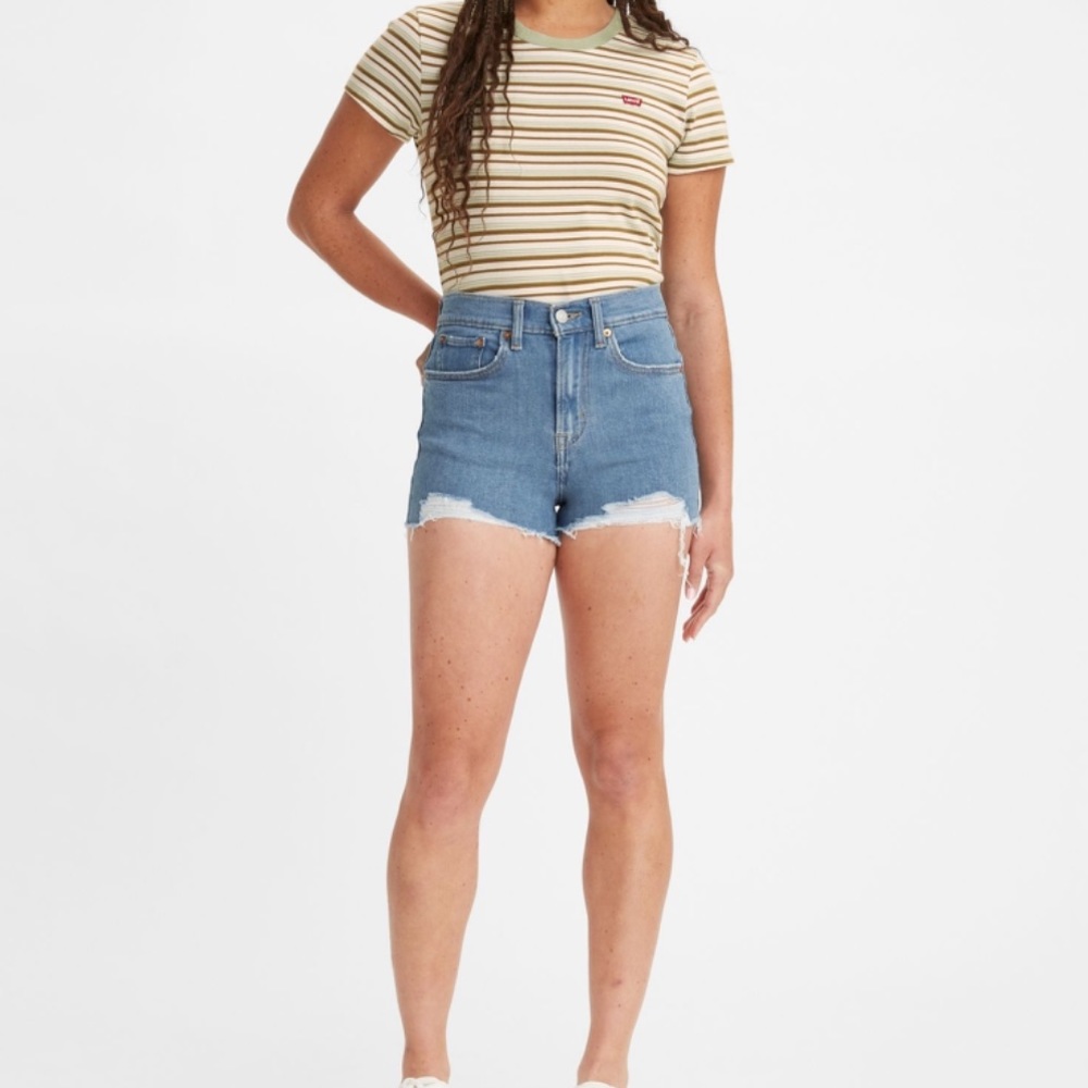 Levi’s High Waisted Women’s Shorts: Tribeca Hustle